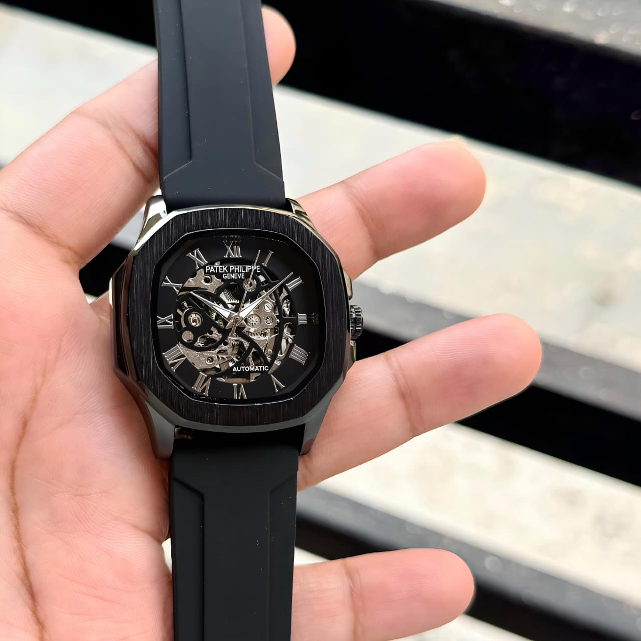 Patek Philippe Aquanaut Open Heart Automatic Watch