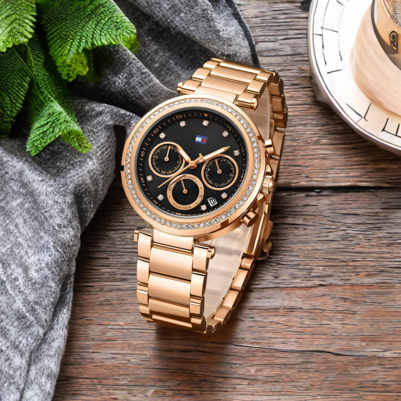 Tommy Hilfiger rose gold women's watch